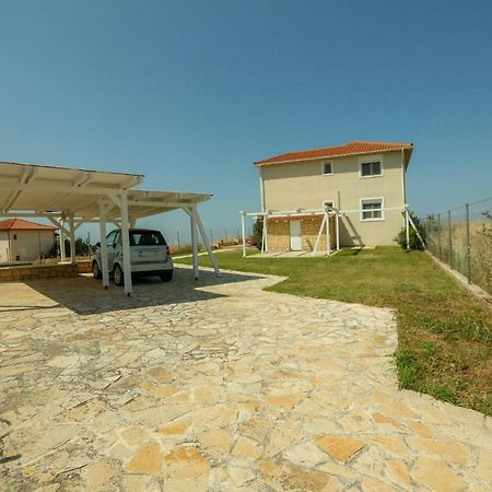 Magnificent Seascape Villa On A Secluded Beach Nea Moudhania Exteriör bild